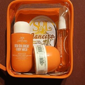 Sol de Janeiro Bom Dia Bright Orange Body Care Collection